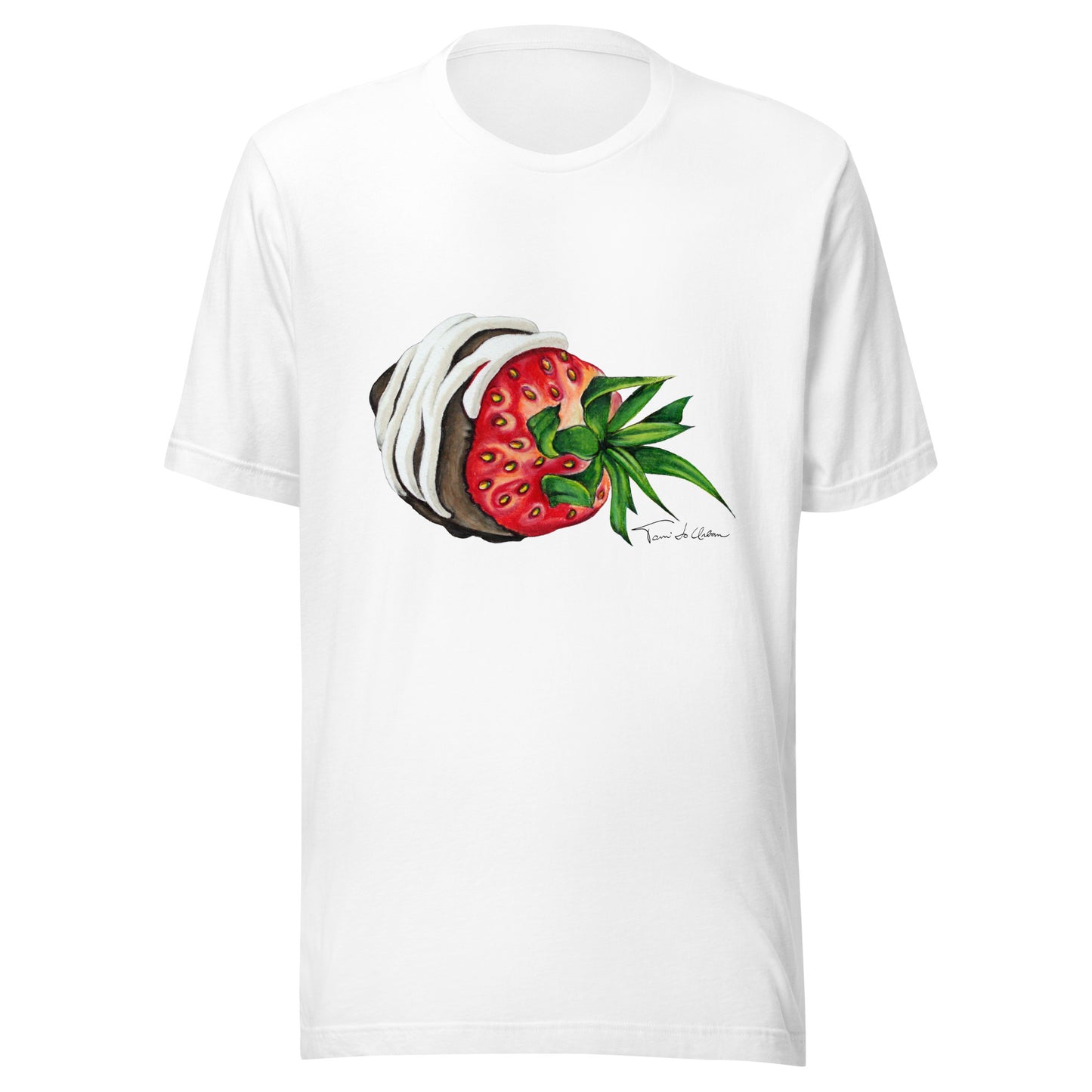 Magic Shell Strawberry Crew Neck T-Shirt