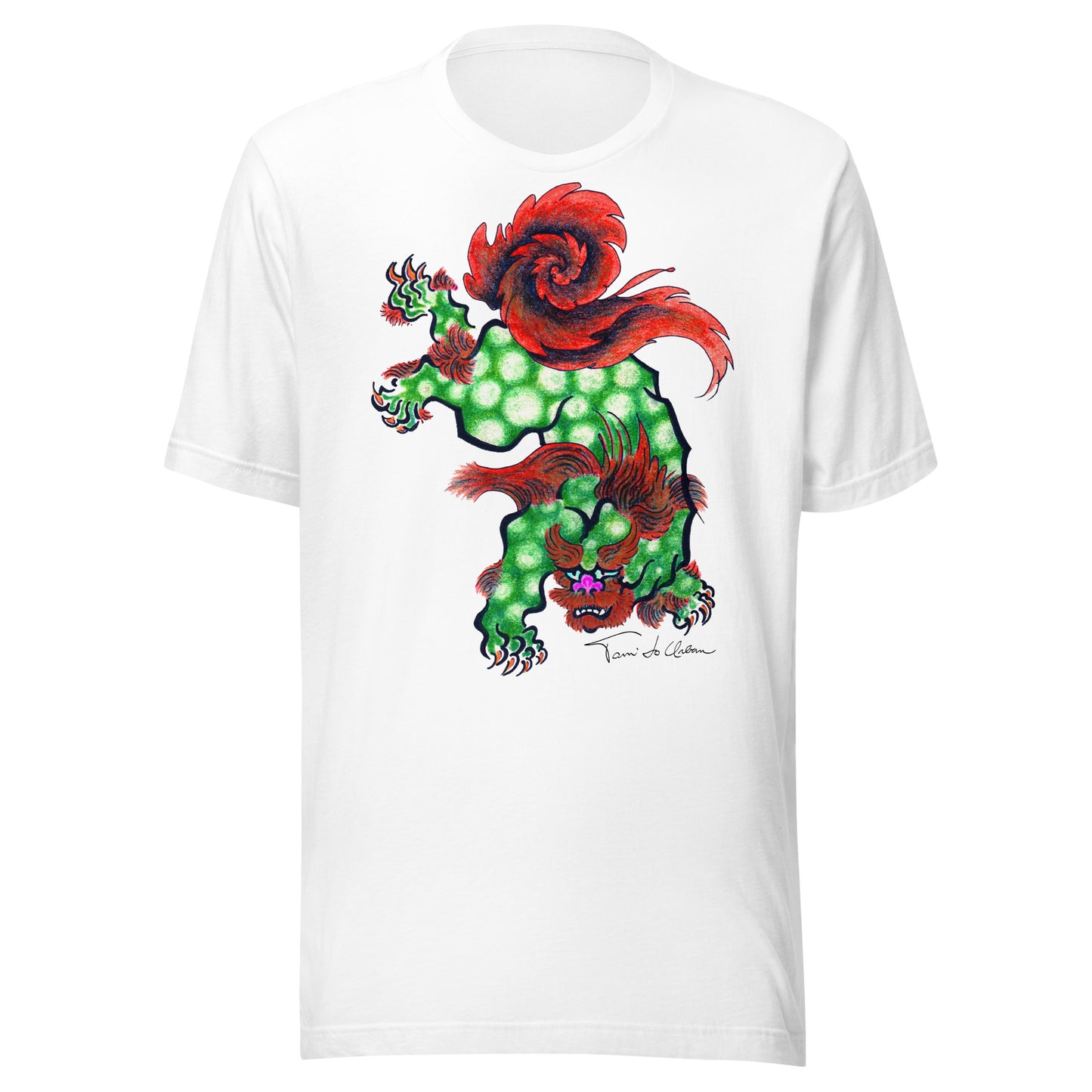 Foo Lion Crew Neck T-Shirt