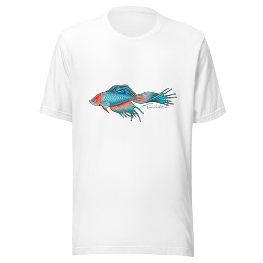 Betta Fish Crew Neck T-Shirt