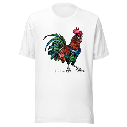 Red Rooster Crew Neck T-Shirt