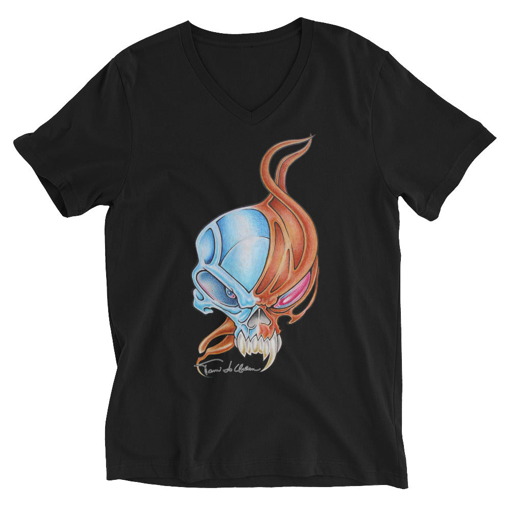 Ice Fire V-Neck T-Shirt