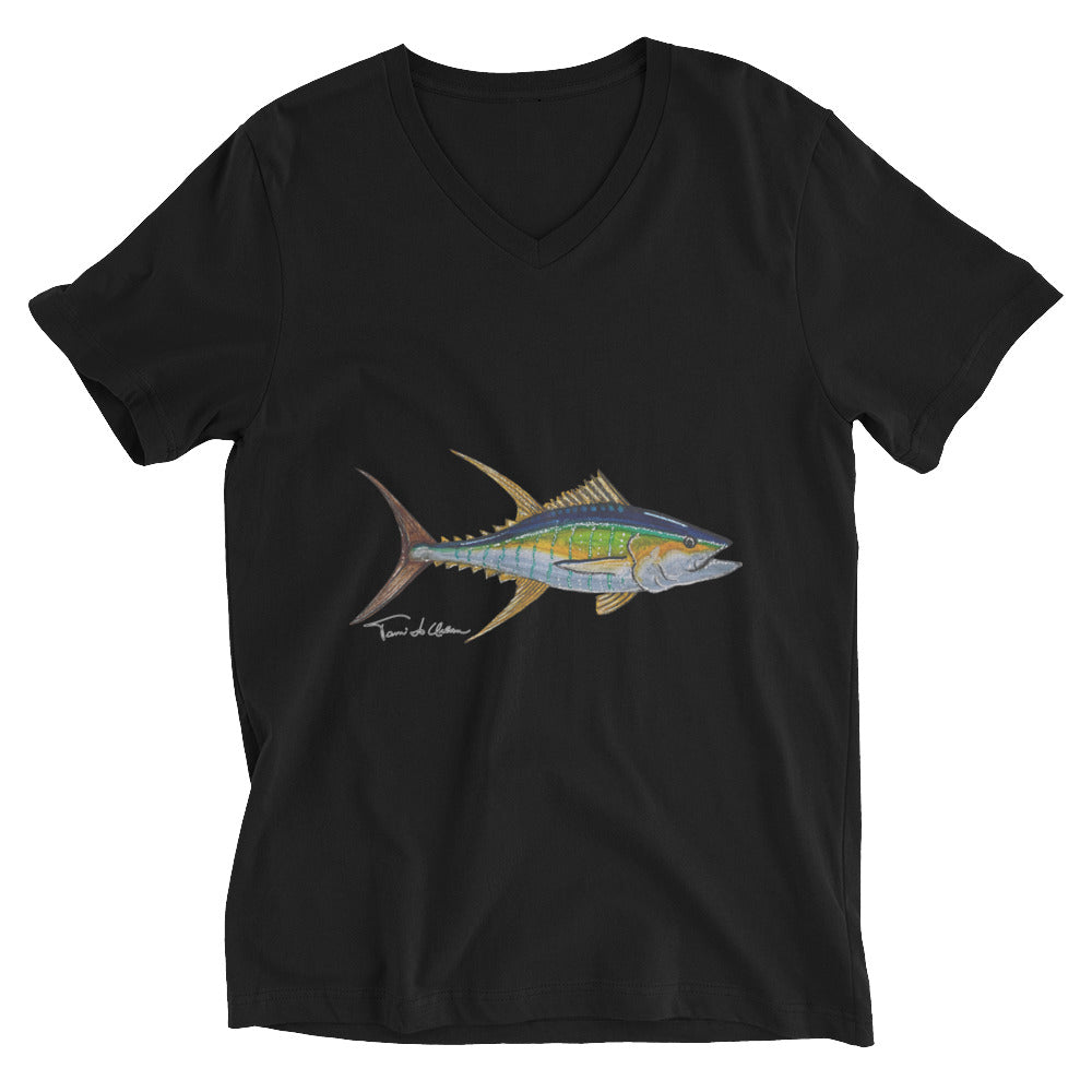 Yellowfin Tuna V-Neck T-Shirt