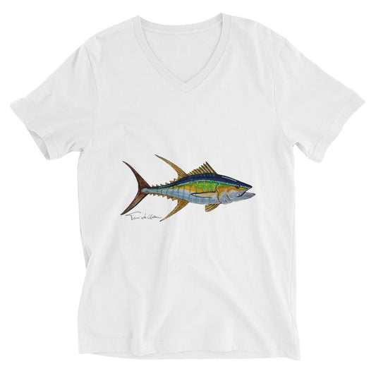 Yellowfin Tuna V-Neck T-Shirt