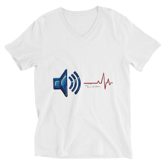 What's That Noise? V-Neck T-Shirt