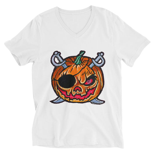 Pumpkin Patch V-Neck T-Shirt
