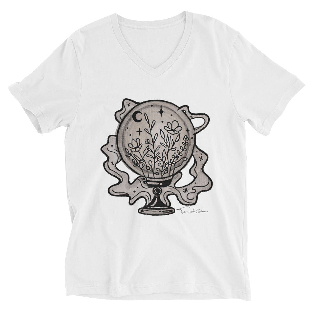 Crystal Ball V-Neck T-Shirt